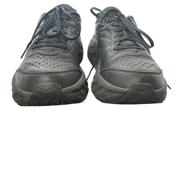 Hoka One Bondi SR Shoes Woman’s 8.5 Black Running Sneakers Slip Resistant Work - Picture 2 of 16